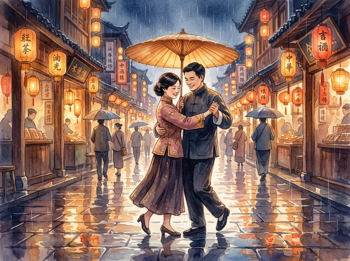 雨中共舞